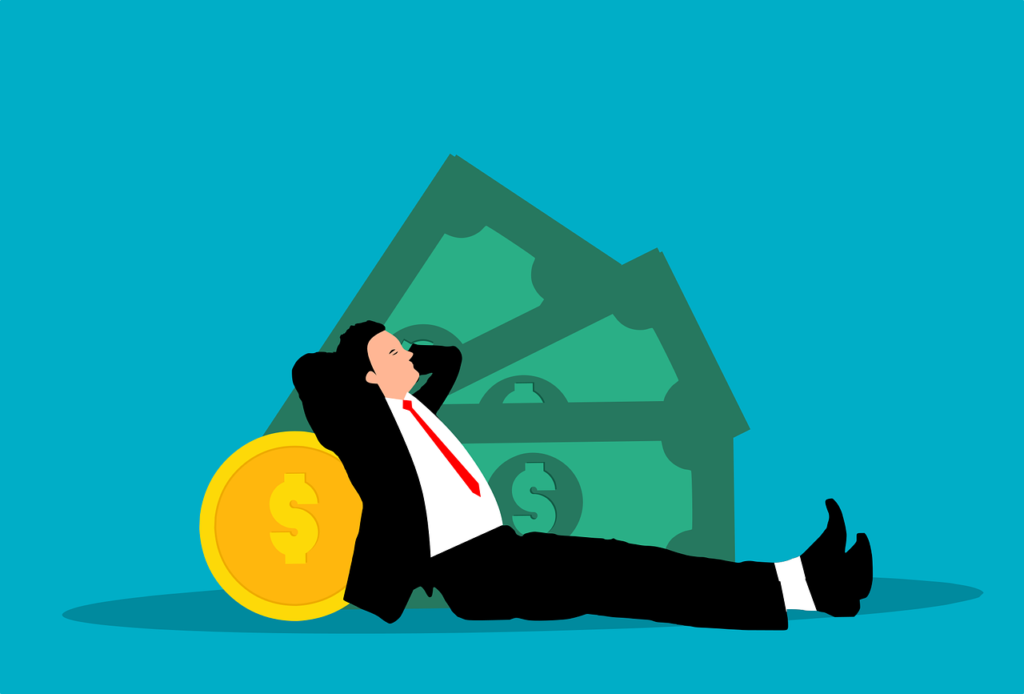 Money Rich Man Boss Relaxing Cash - mohamed_hassan / Pixabay